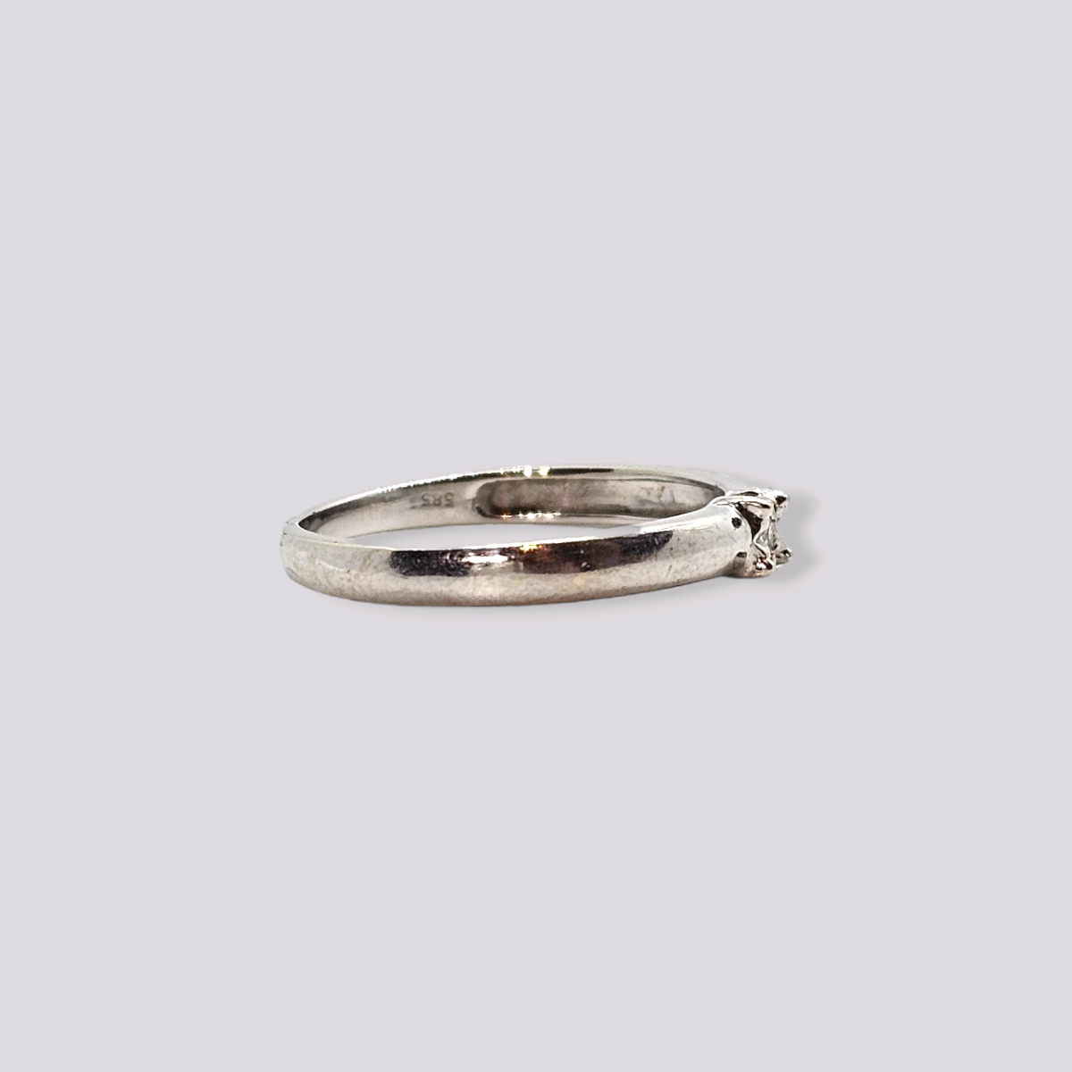 HELLMAN VINTAGE RING ENSTENS 0,01CT