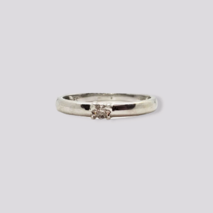 HELLMAN VINTAGE RING ENSTENS 0,01CT