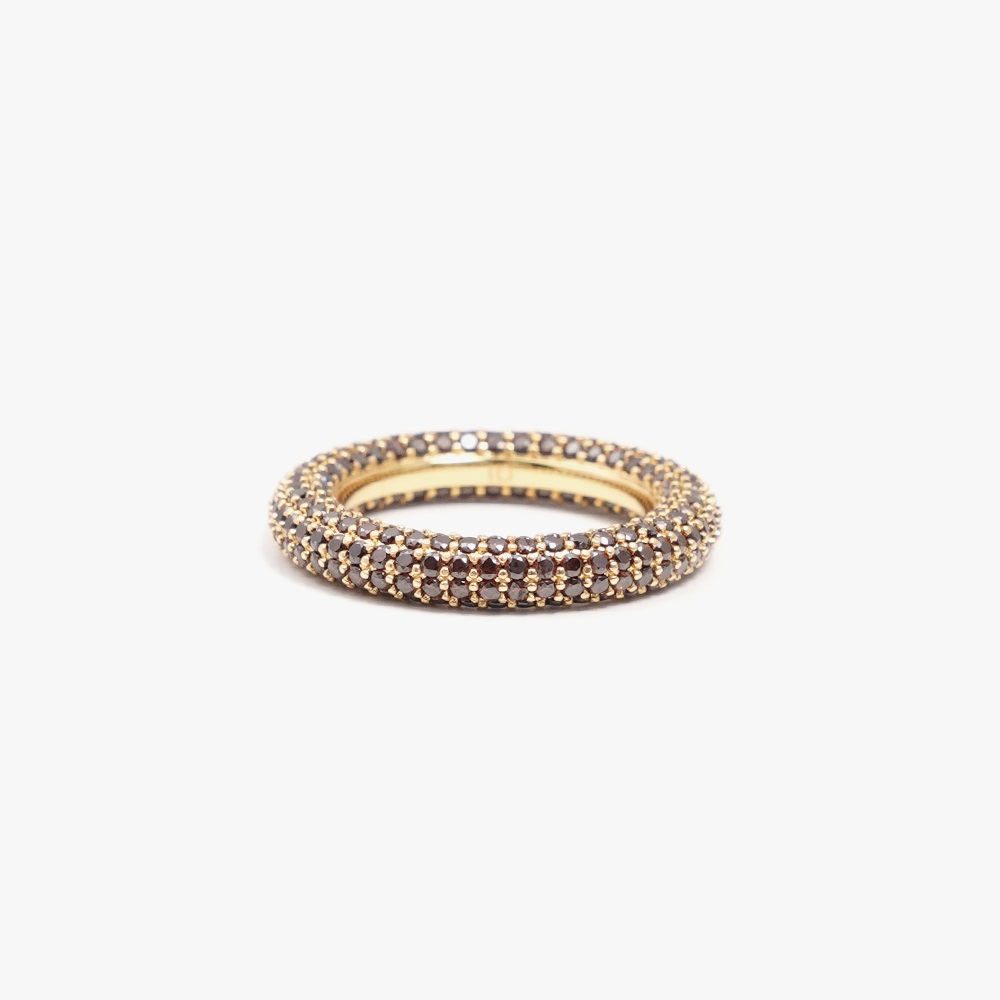 IZABEL DISPLAY RING COLORFUL BROWN