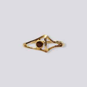HELLMAN VINTAGE RING MED GRANAT