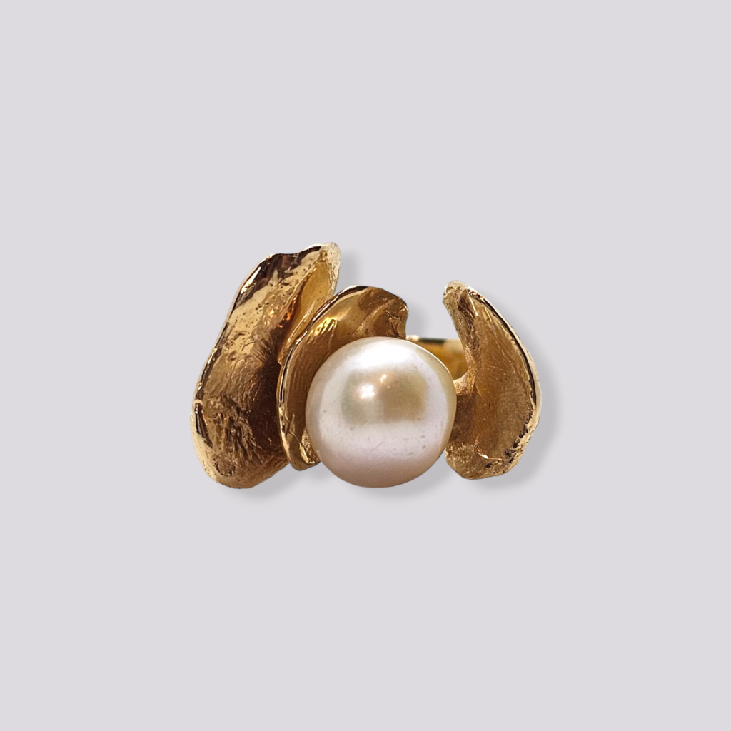 HELLMAN VINTAGE RING MED FERSKVANNSPERLE