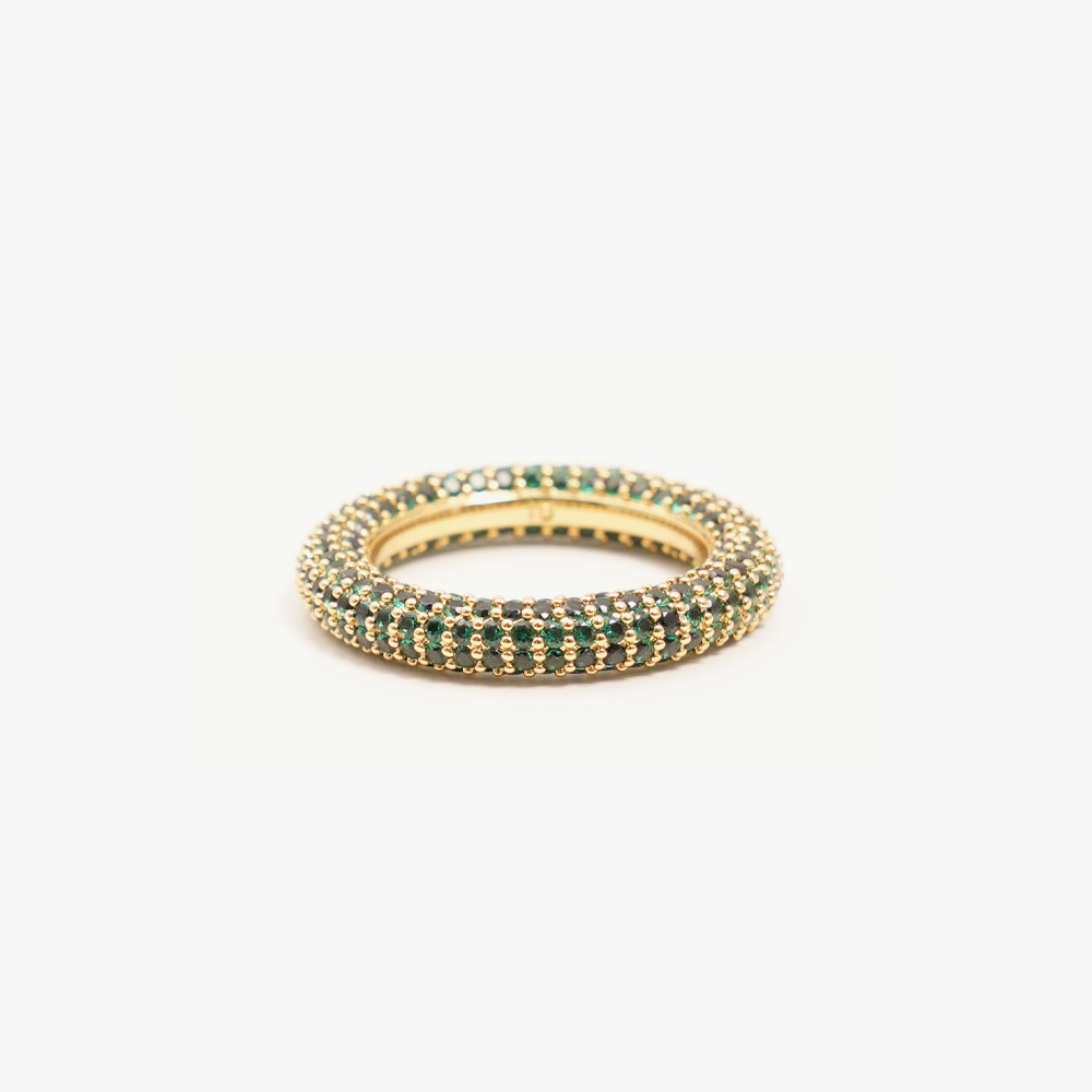 IZABEL DISPLAY RING COLORFUL GREEN