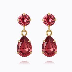 CAROLINE SVEDBOM ØREDOBBER MINI DROP MULBERRY RED