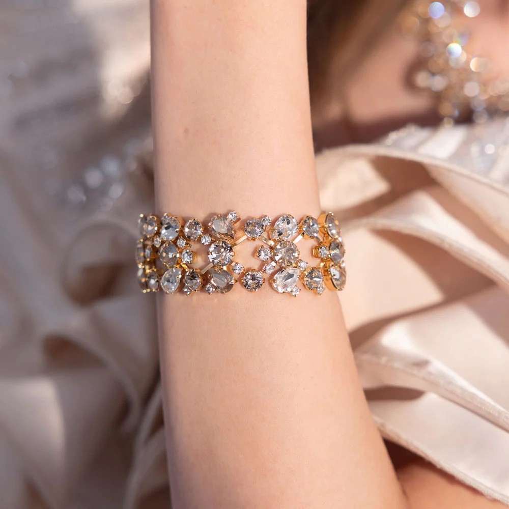 CAROLINE SVEDBOM ARMBÅND AURELIA SILK COMBO