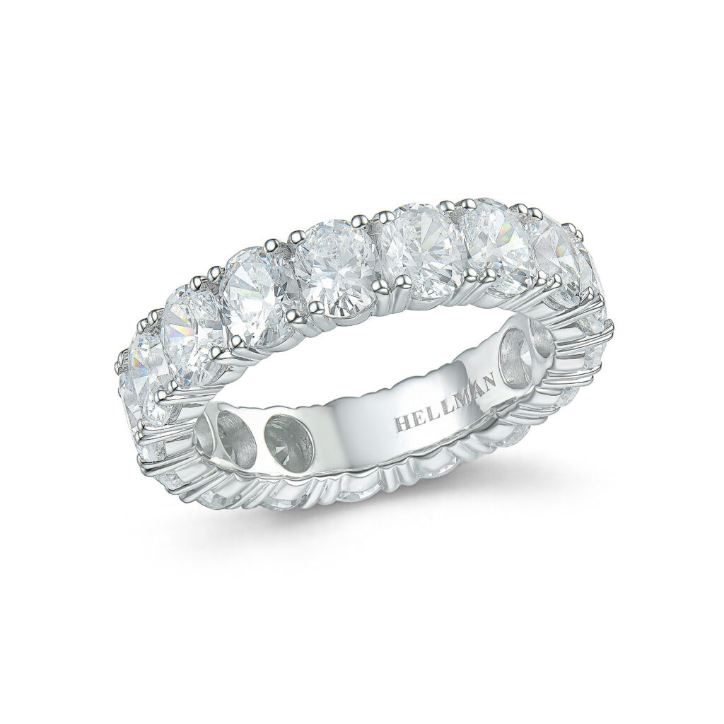 RING HELLMAN ETERNITY OVAL 4,08CT