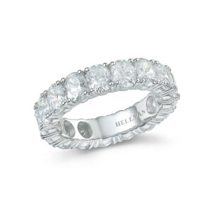 RING HELLMAN ETERNITY OVAL 4,08CT