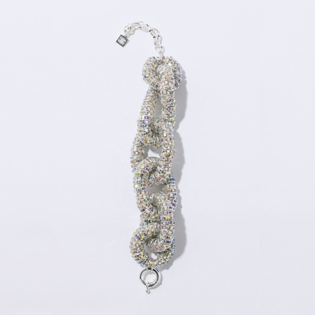PEARL OCTOPUSS.Y DIAMOND TIRE BRACELET