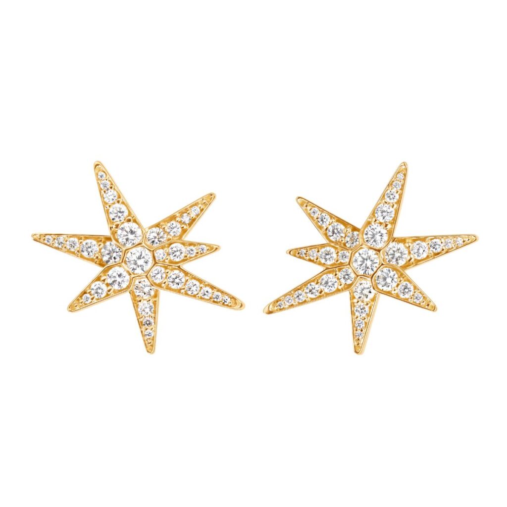 OLE LYNGGAARD ØREDOBBER FUNKY STARS MEDIUM