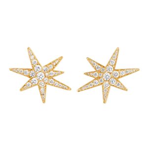 OLE LYNGGAARD ØREDOBBER FUNKY STARS MEDIUM