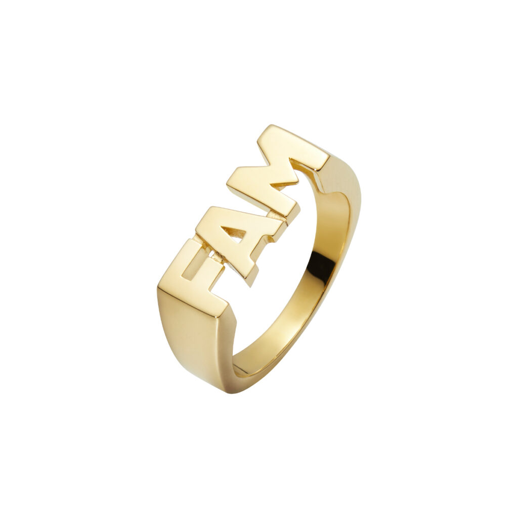 MARIA BLACK RING FAM