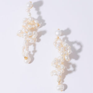 PEARL OCTOPUSS.Y ØREDOBBER WHITE LOTUS