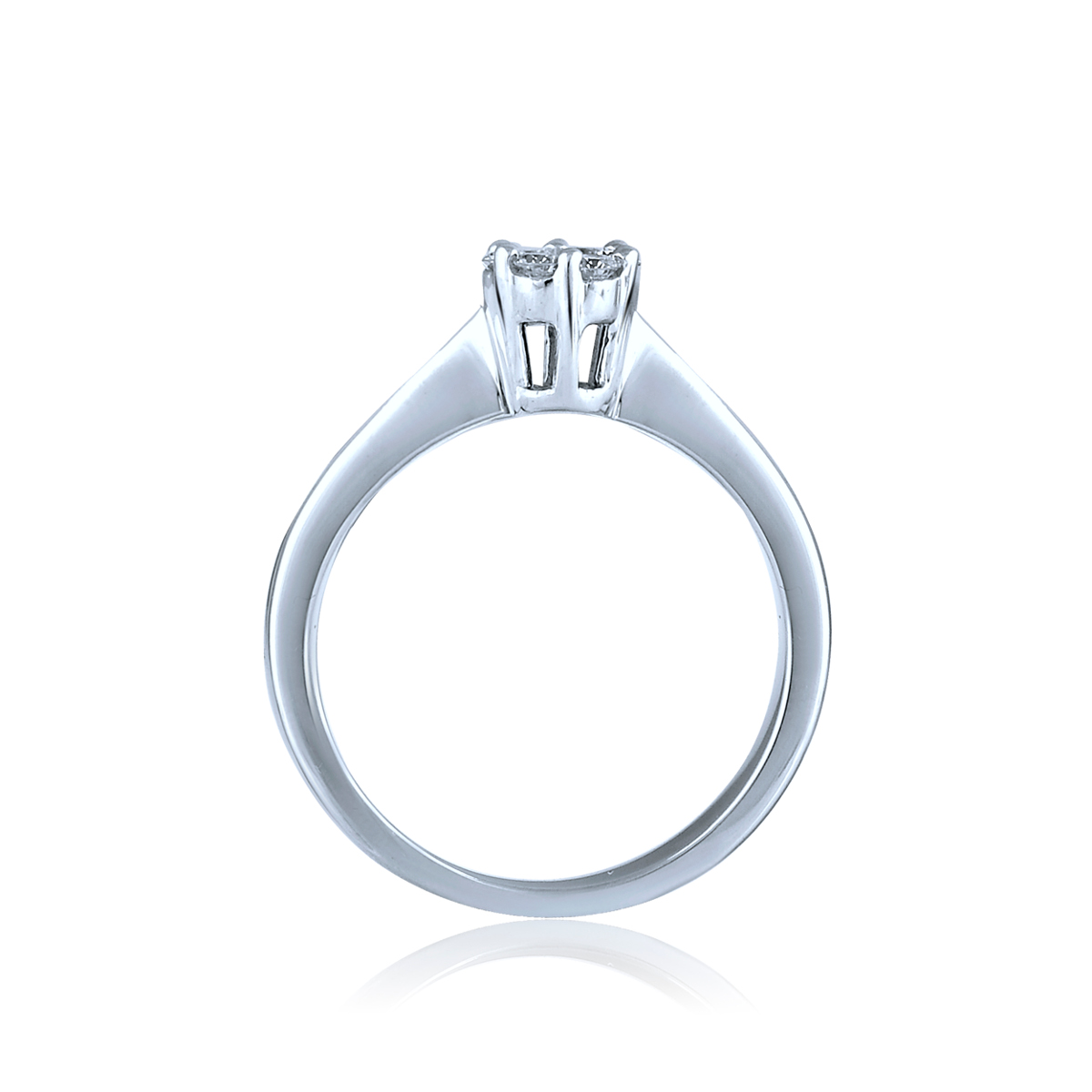 DIAMANTRING HVITTGULL HELLMAN MAGIC 0,25CT
