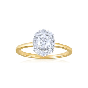DIAMANTRING GULTGULL ROSETT HELLMAN