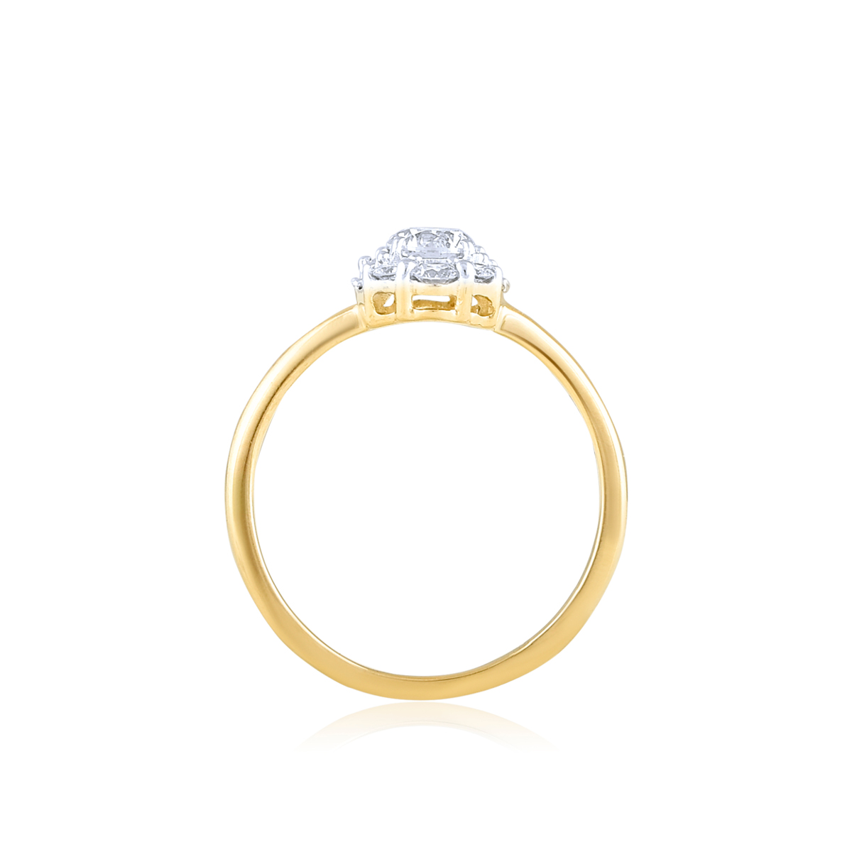 DIAMANTRING GULTGULL ROSETT HELLMAN