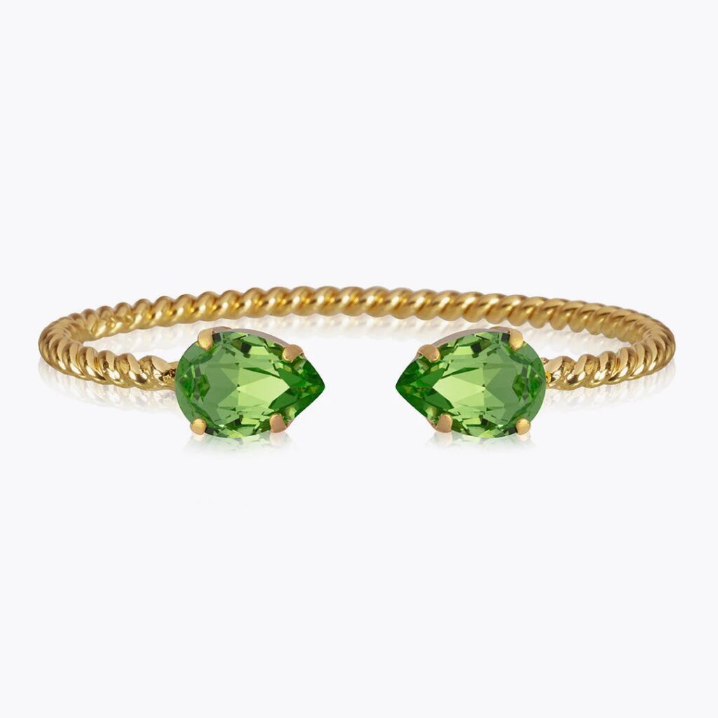 CAROLINE SVEDBOM ARMBÅND MINI DROP PERIDOTT
