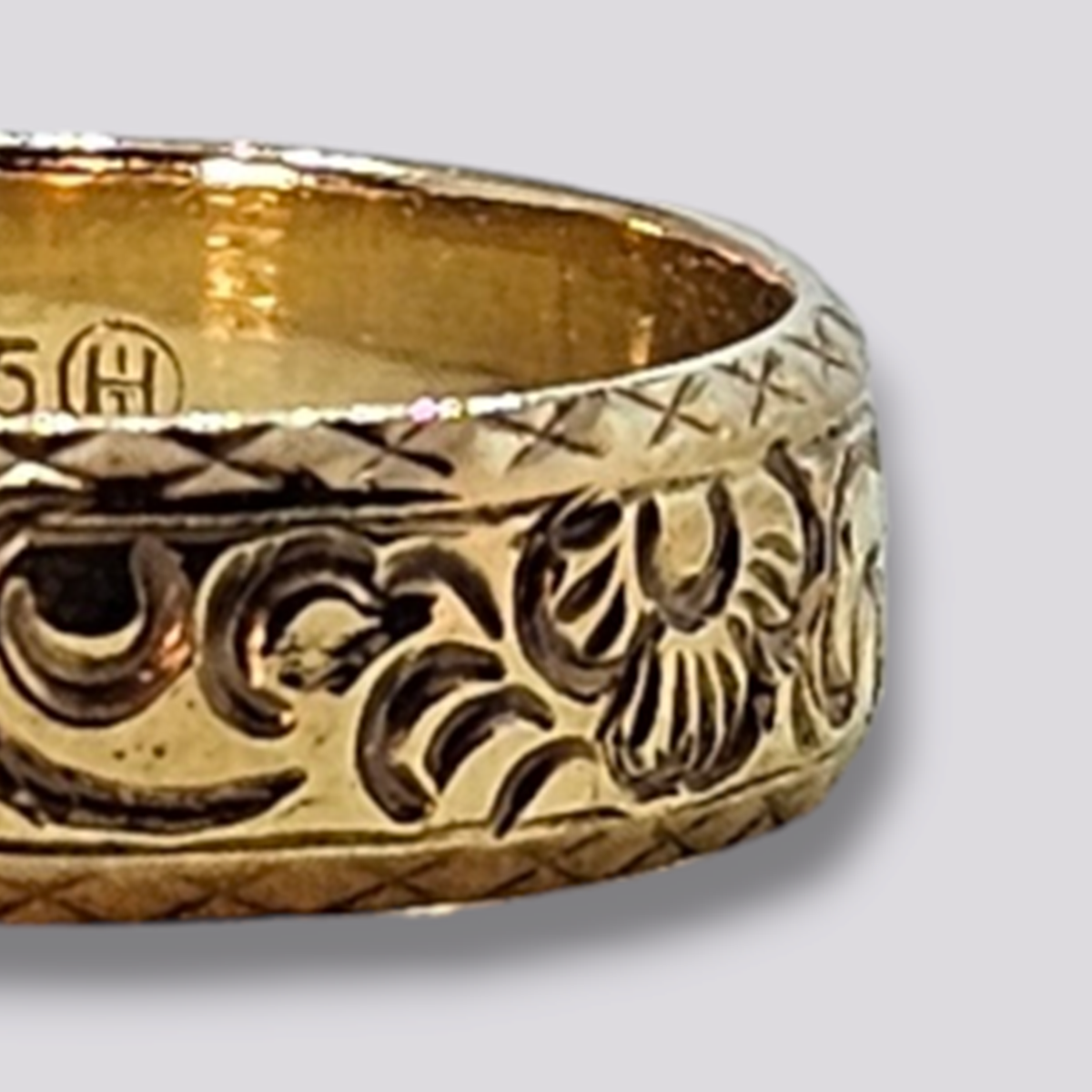HELLMAN VINTAGE RING MED SISELERING