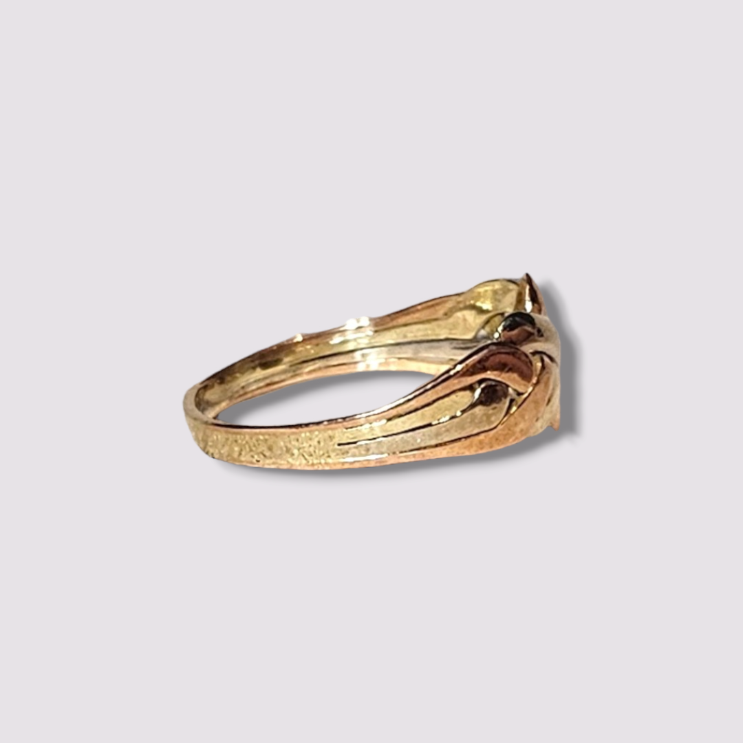 HELLMAN VINTAGE 3 FARGET FLETTET RING