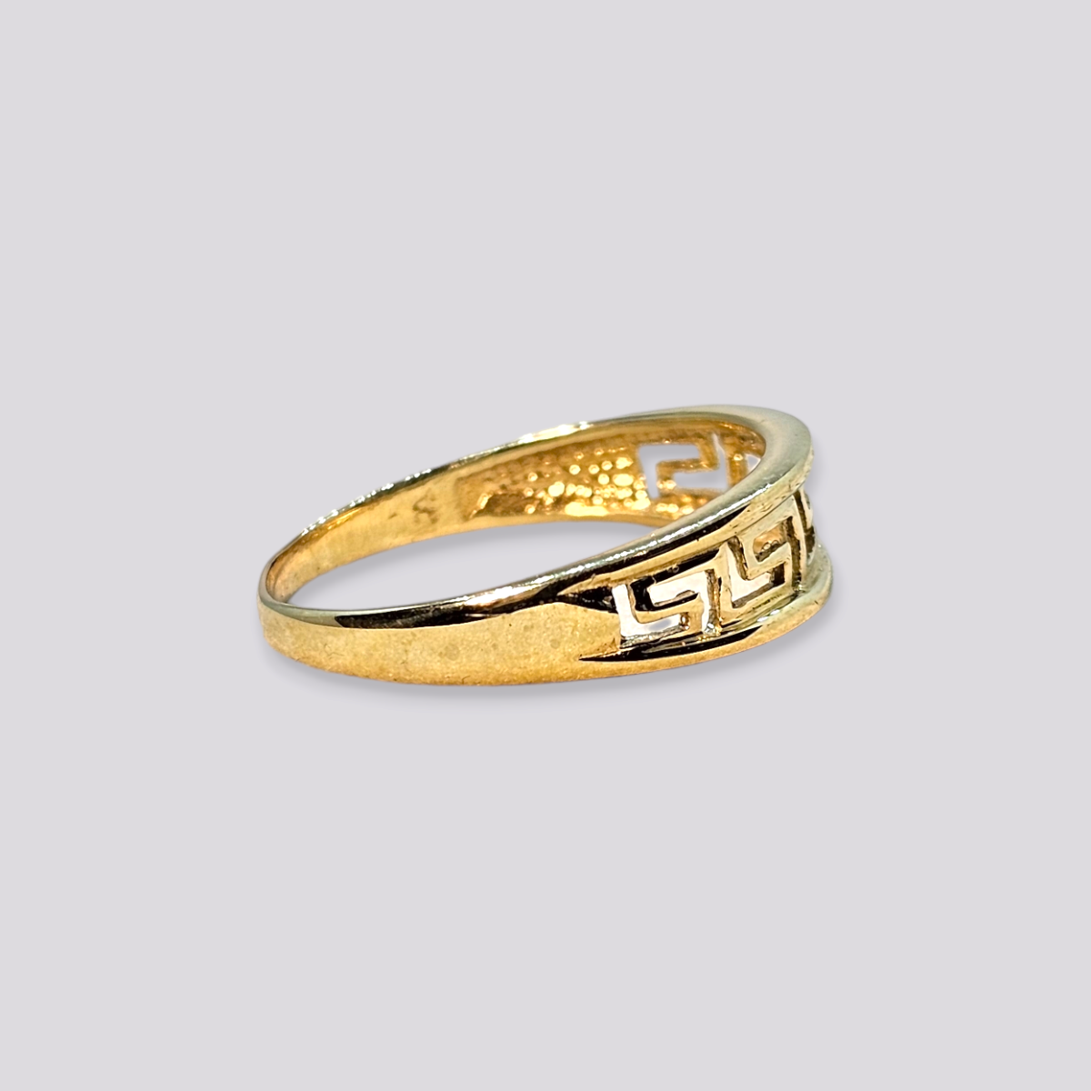 HELLMAN VINTAGE RING MED MØNSTER