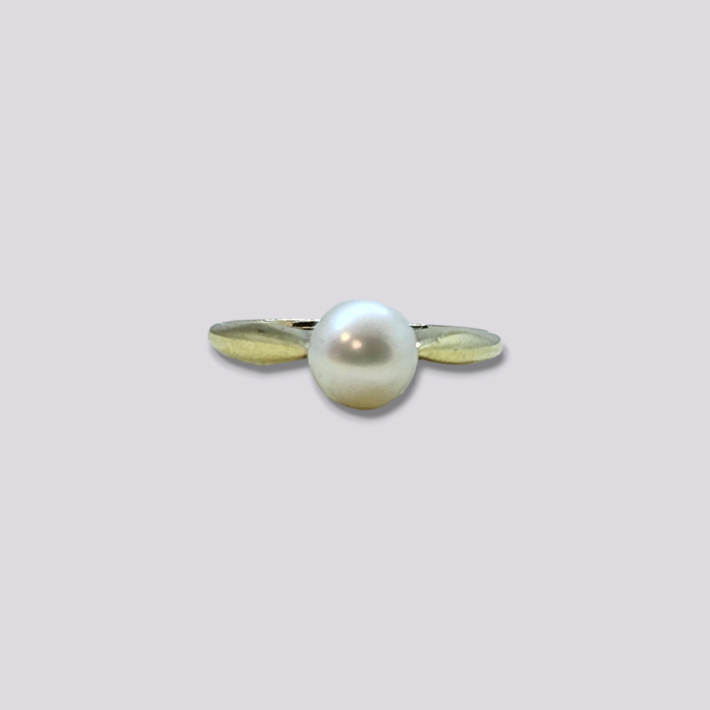 HELLMAN VINTAGE RING MED 7MM KP PERLE