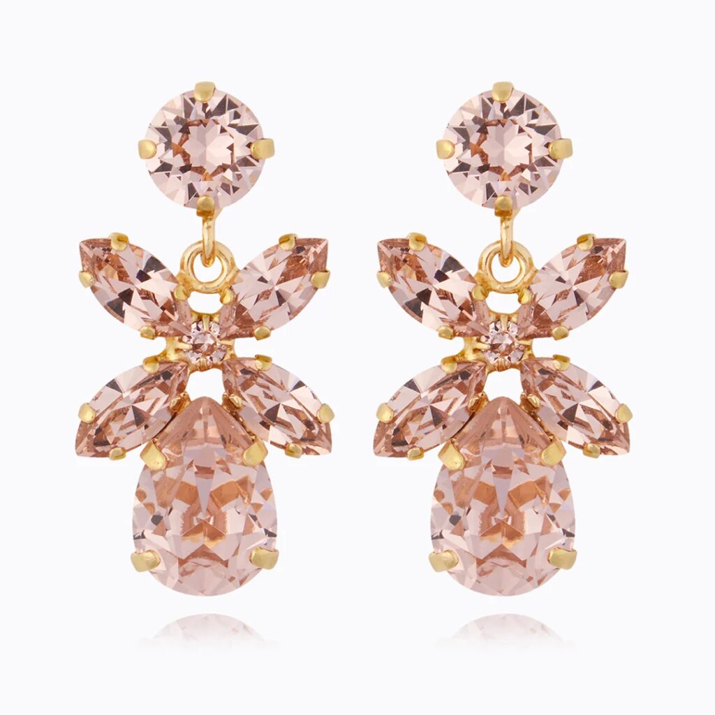 CAROLINE SVEDBOM ØREDOBBER MINI DIONE VINTAGE ROSE