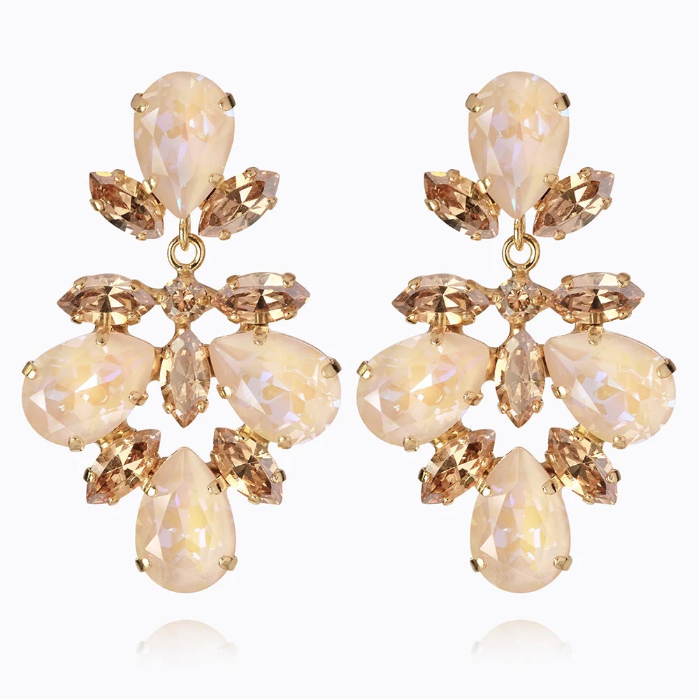 CAROLINE SVEDBOM ØREDOBBER SELENE IVORY CREAM DELITE