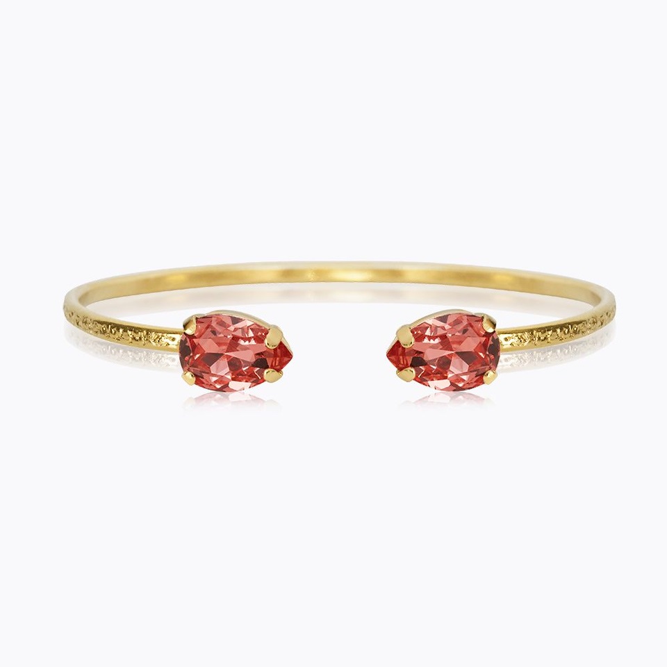 CAROLINE SVEDBOM ARMBÅND PETITE DROP ROSE PEACH