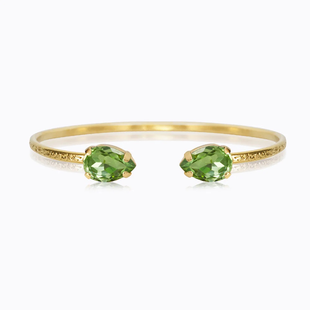 CAROLINE SVEDBOM ARMBÅND PETITE DROP PERIDOTT