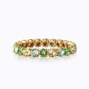 CAROLINE SVEDBOM ARMBÅND GIA STUD LIME COMBO