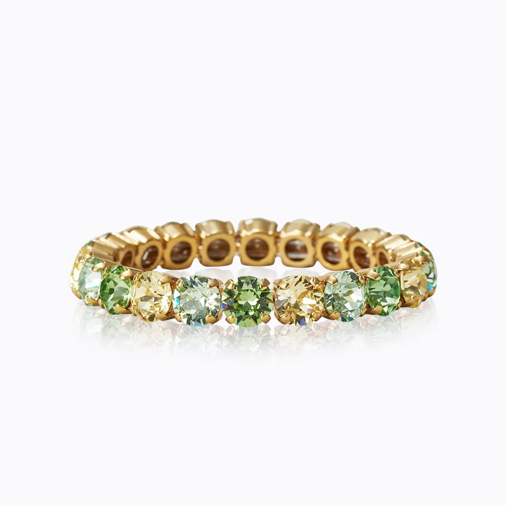 CAROLINE SVEDBOM ARMBÅND GIA STUD LIME COMBO