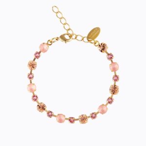 CAROLINE SVEDBOM ARMBÅND CALANTHE FLAMINGO COMBO