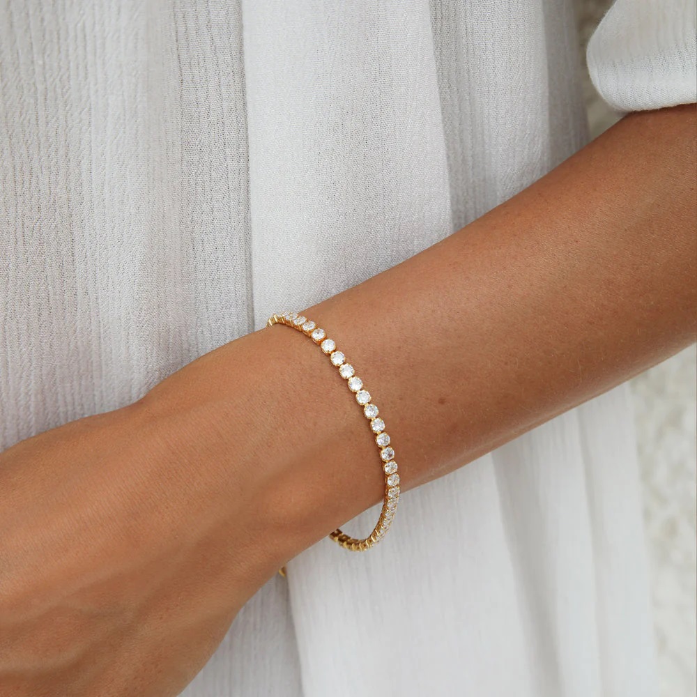 CAROLINE SVEDBOM ARMBÅND MINI ZARA CRYSTAL