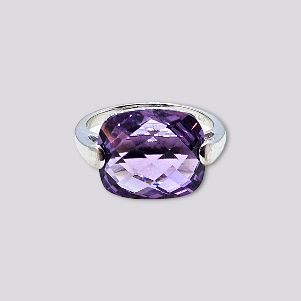 HELLMAN VINTAGE RING MED AMETYST