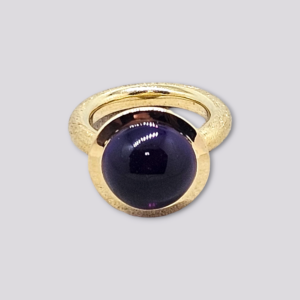 HELLMAN VINTAGE RING MED AMETYST