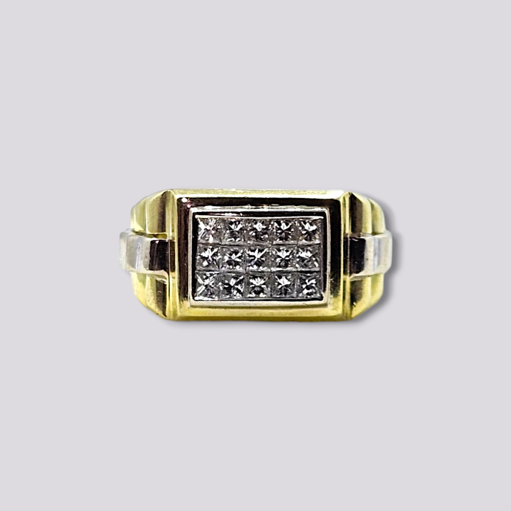 HELLMAN VINTAGE HERRERING MED DIAMANTER