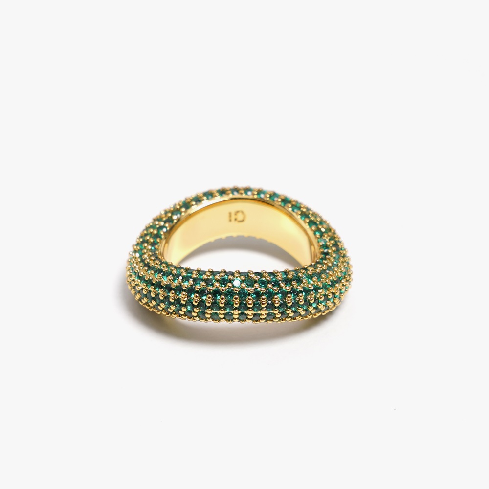 IZABEL DISPLAY RING BEYOND GOLD GREEN