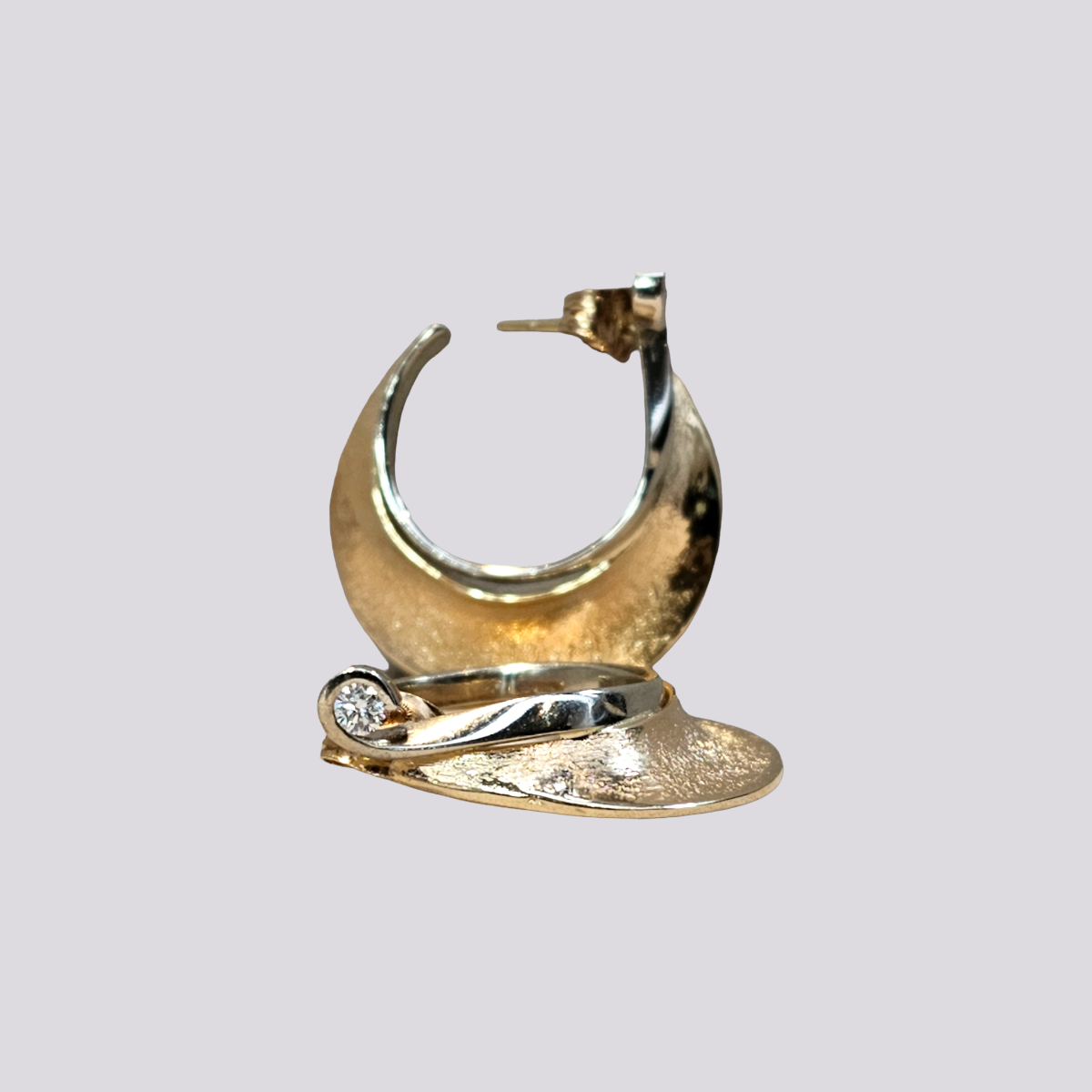 HELLMAN VINTAGE ØREPYNT MED DIAMANT