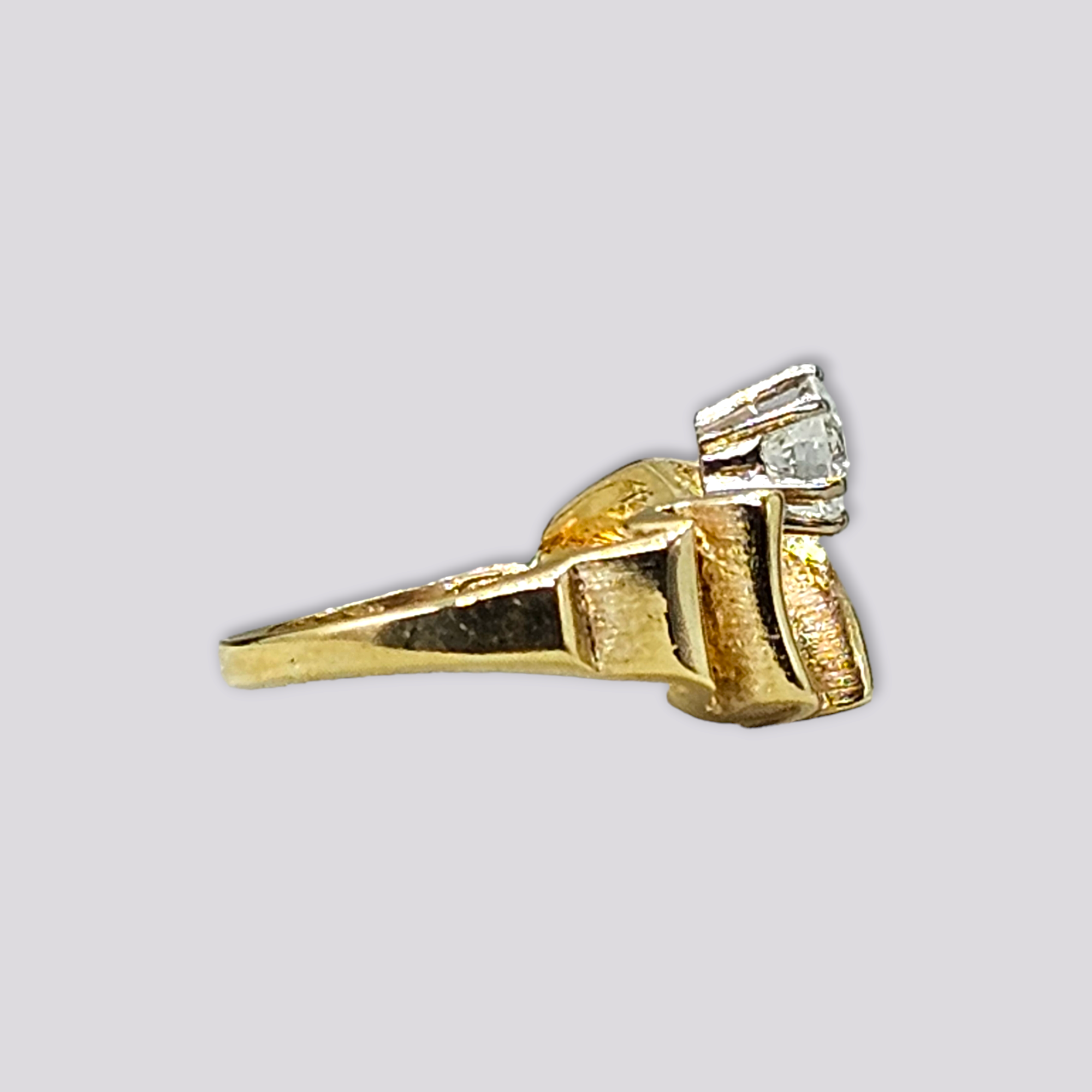HELLMAN VINTAGE RING MED BRILLIANT