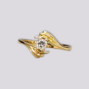 HELLMAN VINTAGE RING MED BRILLIANT