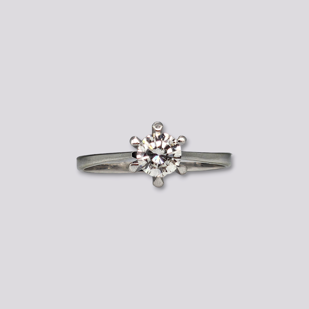 HELLMAN VINTAGE RING 1-STENS BRILLIANT