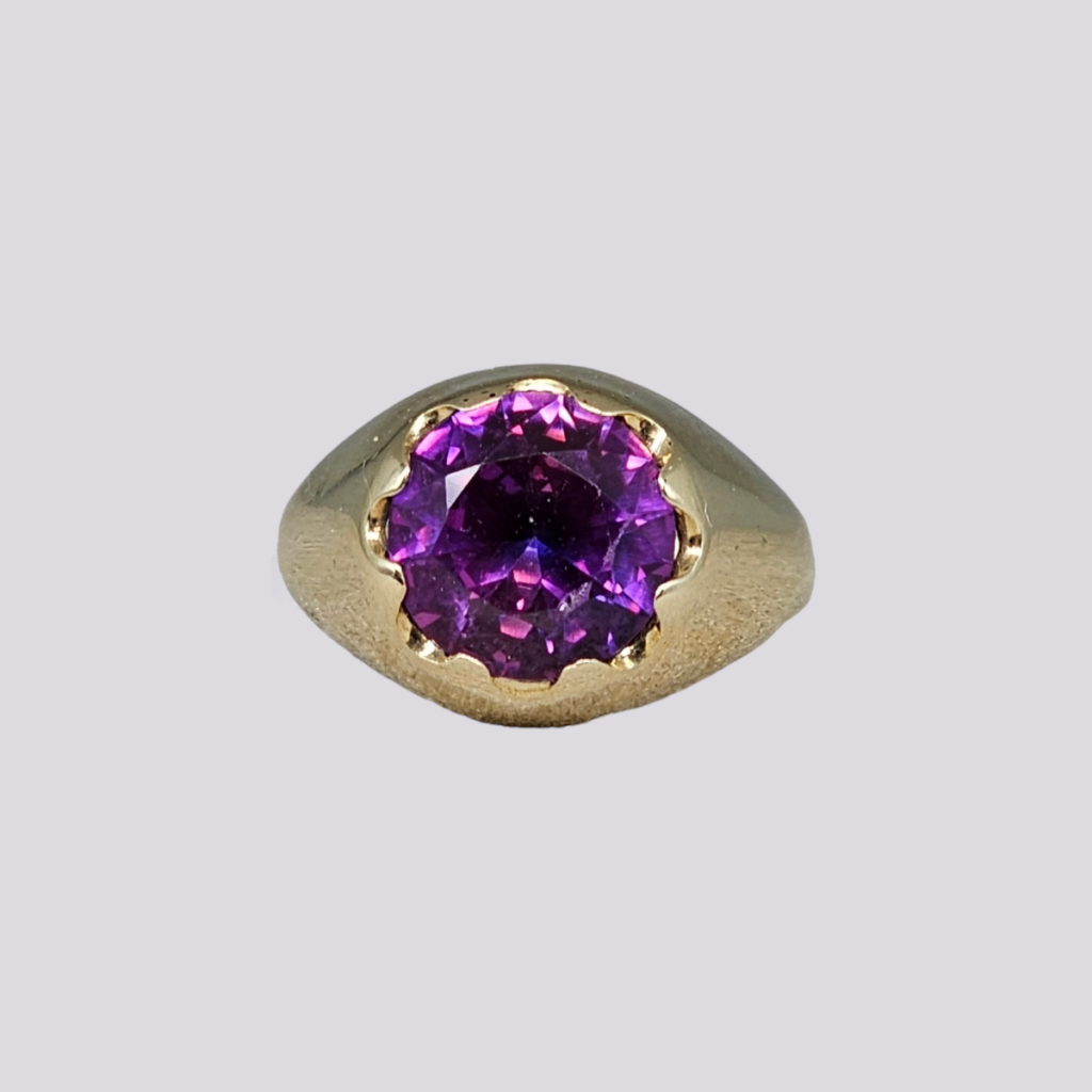 HELLMAN VINTAGE RING MED AMETYST