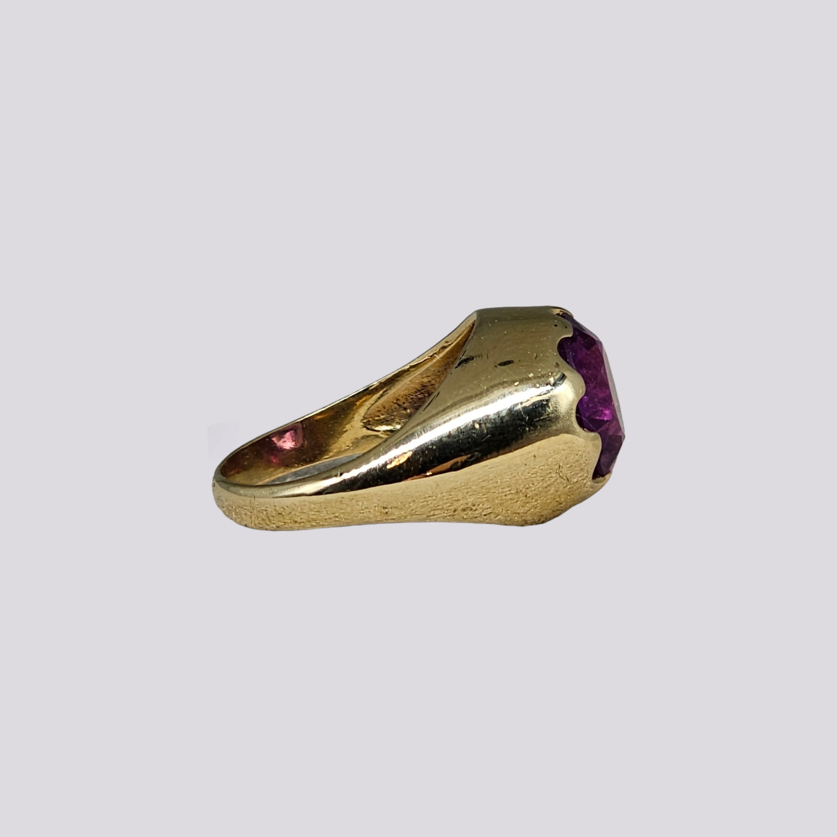 HELLMAN VINTAGE RING MED AMETYST