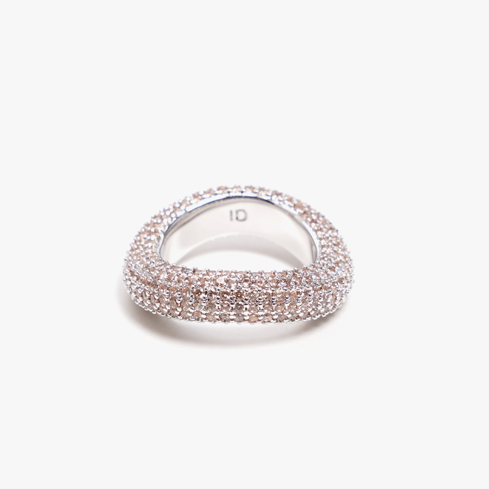 IZABEL DISPLAY RING BEYOND SILVER BEIGE