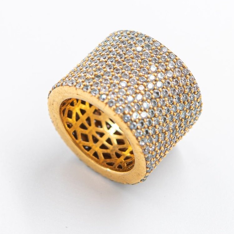 PEARL OCTOPUSS.Y RING FAT DIAMOND