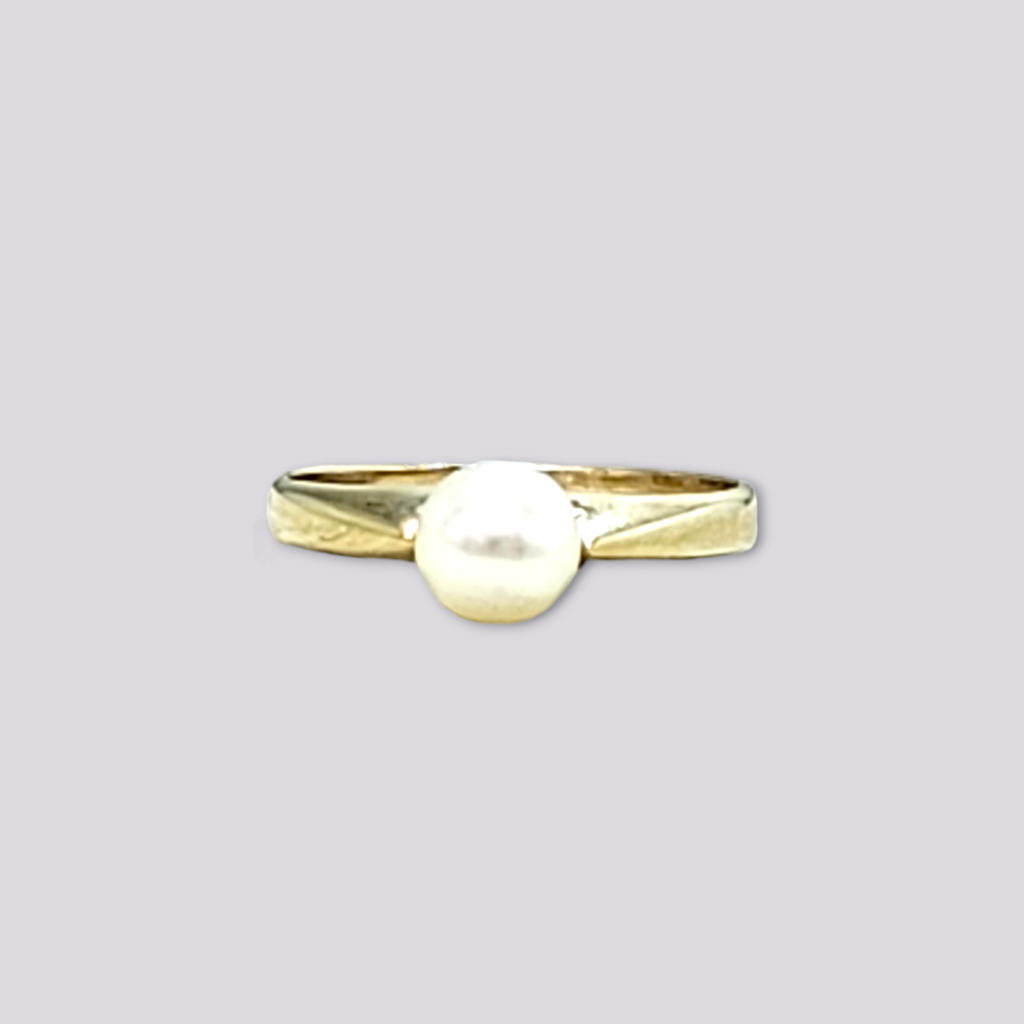 HELLMAN VINTAGE RING MED K.PERLE