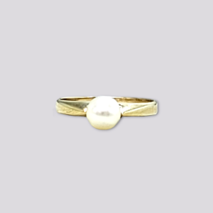 HELLMAN VINTAGE RING MED K.PERLE